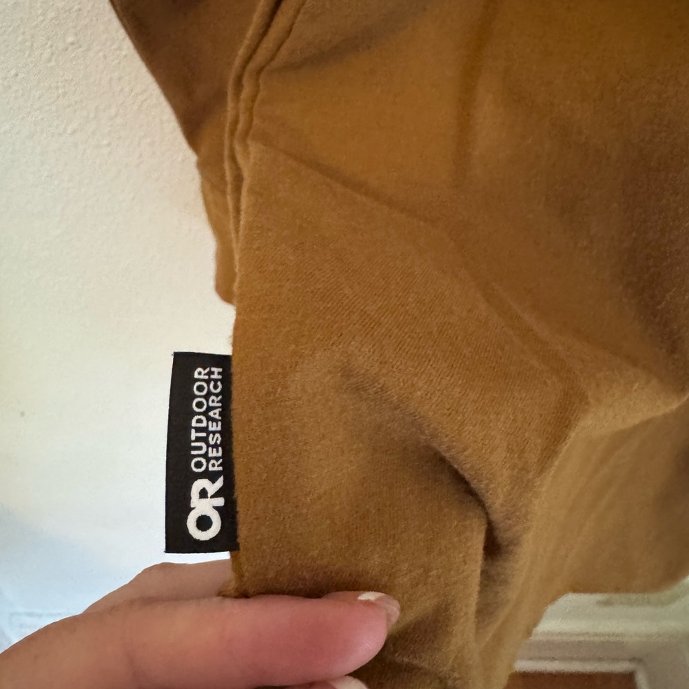 Outdoor‎ Research Brown flannel Shirt hiking button down Western cabincore - Picture 5 of 7